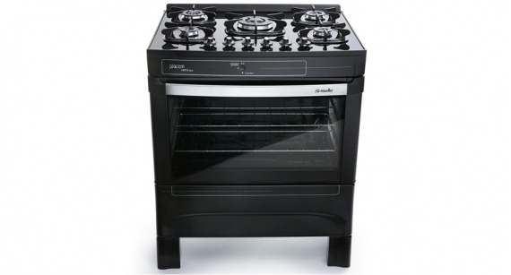 Fogão de 5 bocas da marca Mueller.