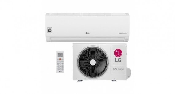 Ar Condicionado Split HW LG Dual Inverter 12.000 BTUs Frio