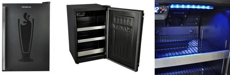 Cervejeira Venax Black 100, com capacidade para 82L