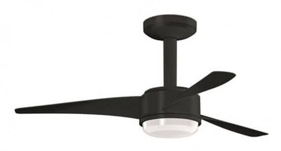 Ventilador de teto maxi air black control mondial