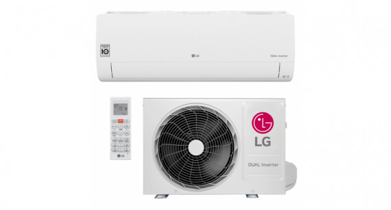 Ar Condicionado Split Hi Wall LG DUAL Inverter Voice 12000 BTUs Frio