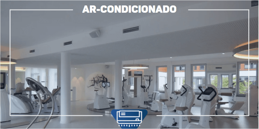 Ar-condicionado academia