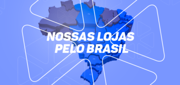 imagem do mapa do brasil indicando os estados que contem lojas da dufrio