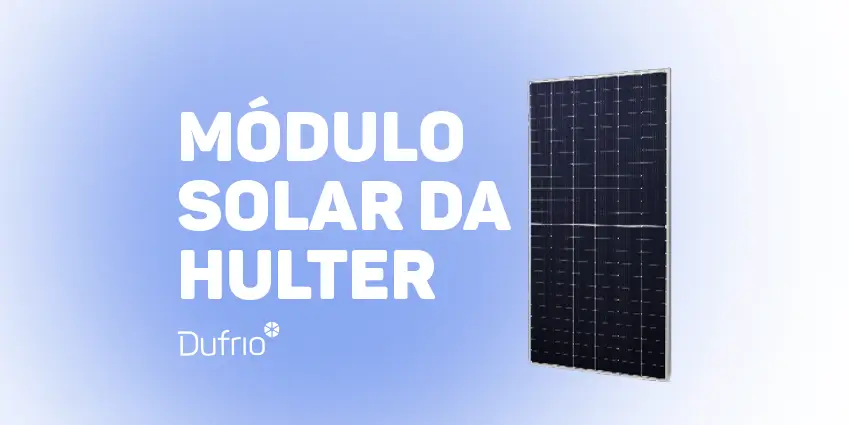 Imagem de modulo solar da marca hulter