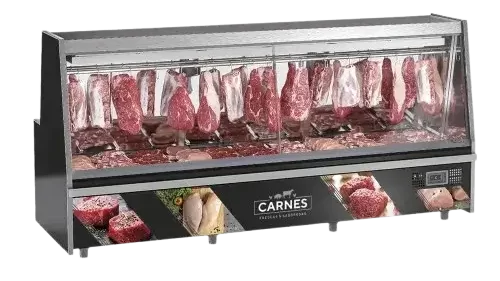 Balcão Açougue sem Depósito de Refrigeração Gelopar Standard 220V