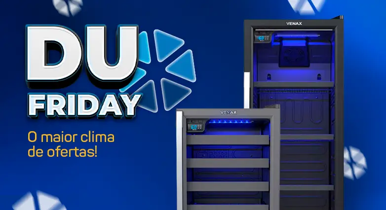 Campanha Dufriday 2025 a Black Friday da Dufrio que vende Cervejeiras Venax