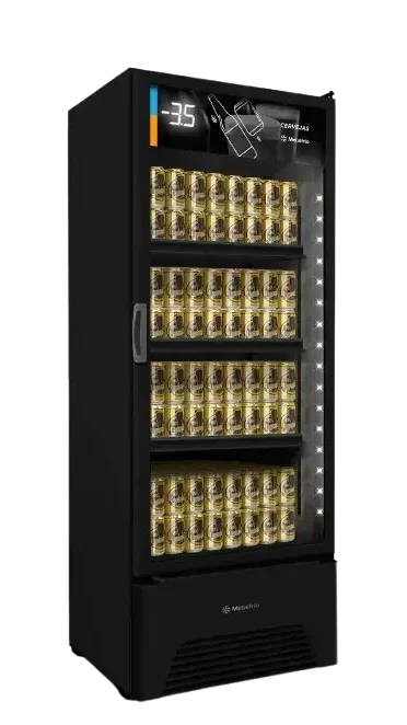 Cervejeira Metalfrio 576 Litros Preto 220V