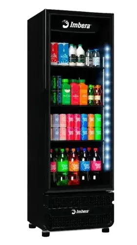 Expositora Refrigerada Imbera 453 Litros Preto Bivolt