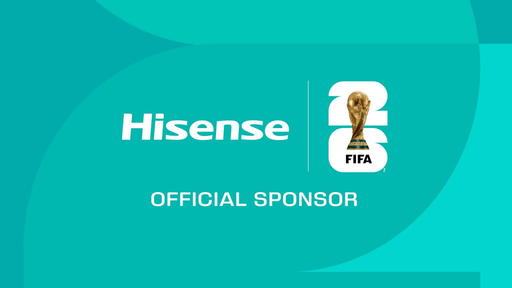Hisense: Patrocinadora oficial da Copa do Mundo da FIFA 2026