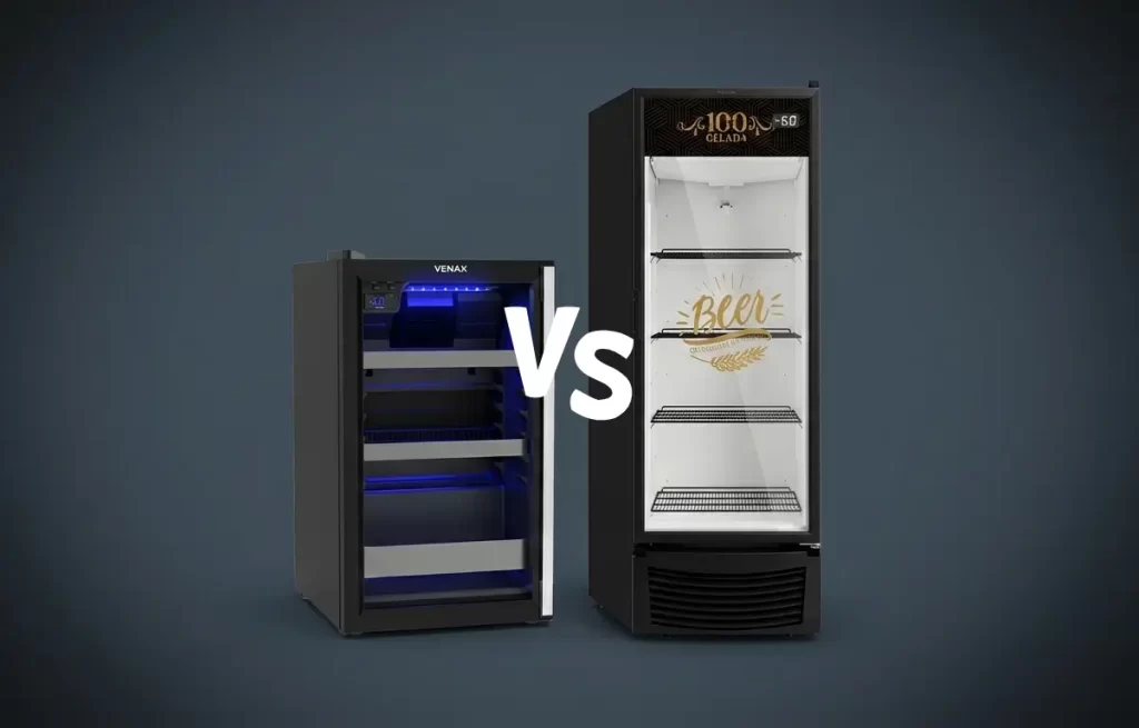 cervejeira comercial vs residencial