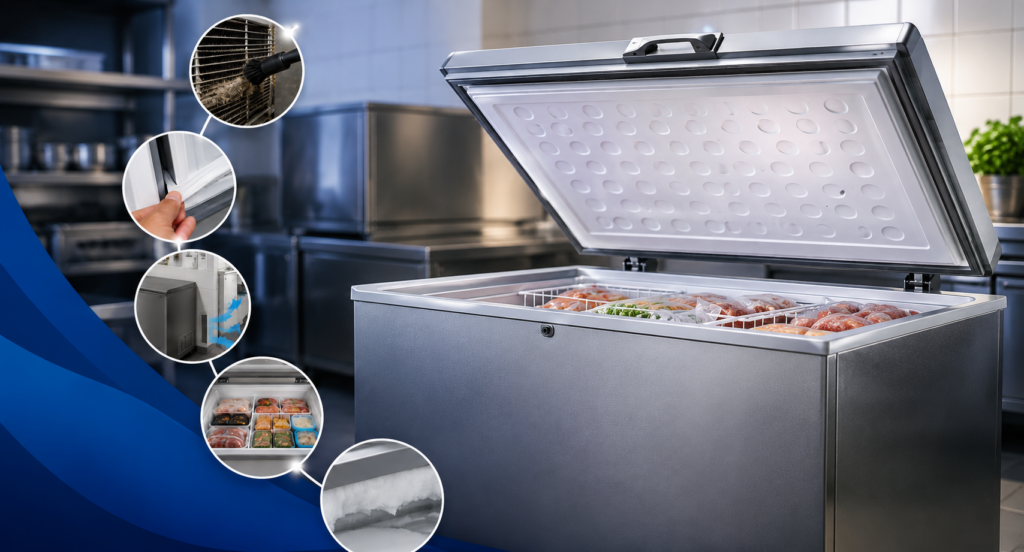 Como prolongar a vida útil de um freezer comercial